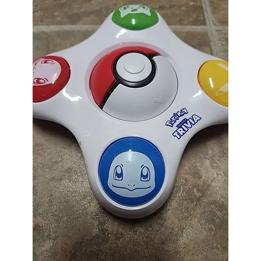 Pokemon Trainer Handheld Trivia Game Electronic 1000 Questions Kids Toy Tested